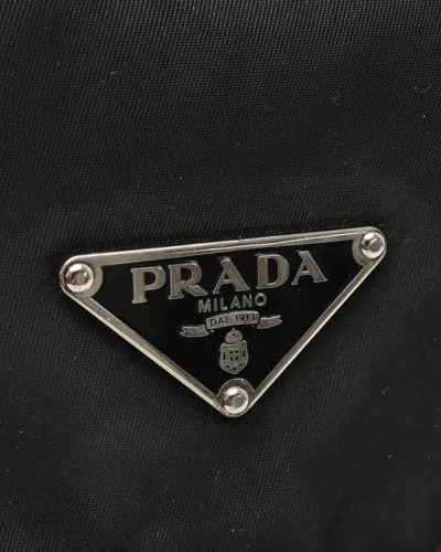 Prada Tessuto Messenger Bag In Black