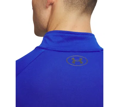 Under Armour Men's Ua Tech Half-zip Pullover In Blue