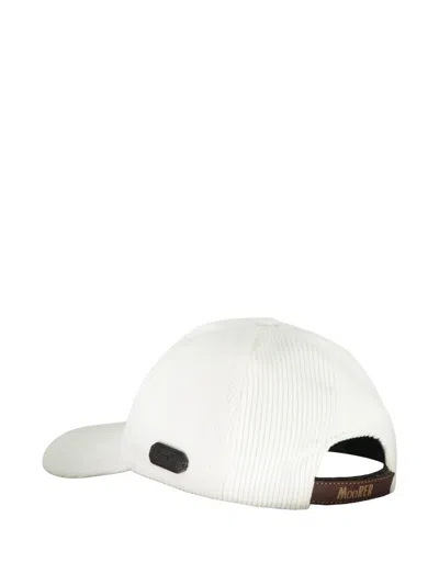 Moorer Baseball Cap In White
