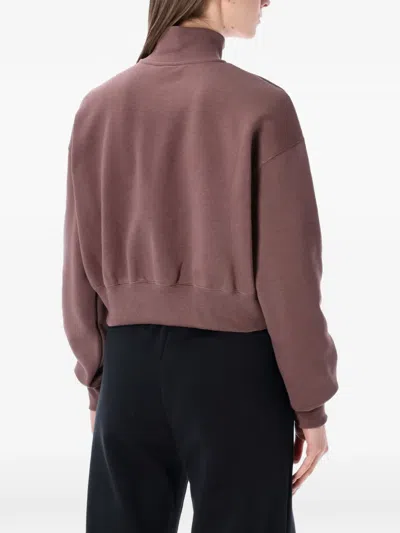 Nike Half-zip Sweatshirt In Gray