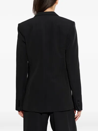 Isabel Marant Feray Tailored Jacket Notch Lapel Design In Black