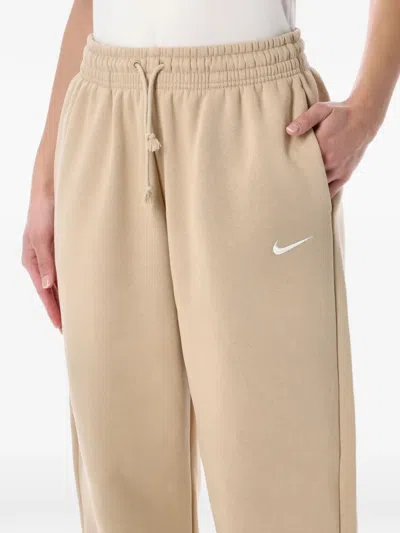Nike Drawstring Track Pants In Neutral
