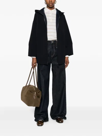 Max Mara Long-sleeved Sweatshirt In Black