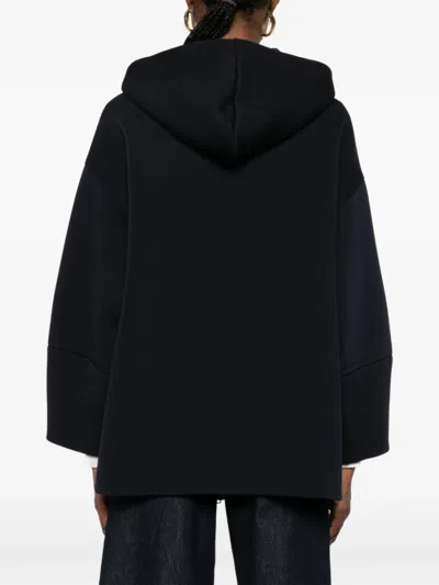 Max Mara Long-sleeved Sweatshirt In Black
