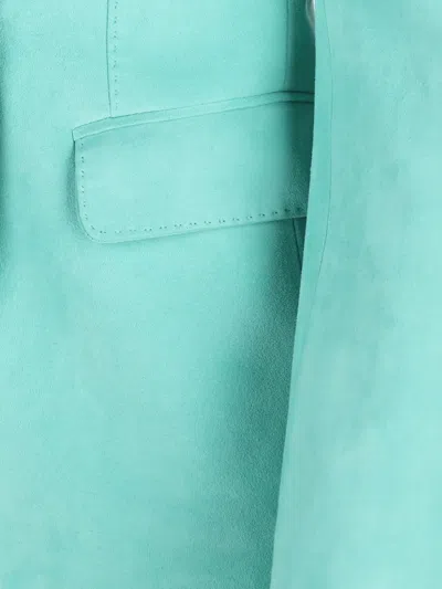Tagliatore Double-breasted Blazer In Blue