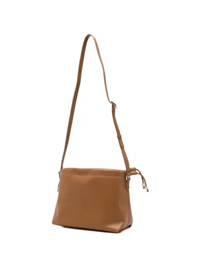 Apc Ninon Drawstring Shoulder Bag In Brown
