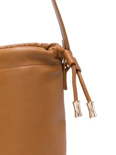 Apc Ninon Drawstring Shoulder Bag In Brown