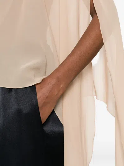 Antonelli Melone Cape In Neutral