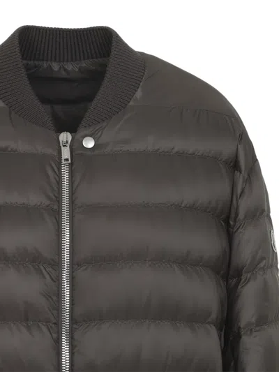 Moncler Genius Moncler Rick Owens Dark Dust Flight Parka In Brown