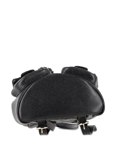 Chanel Small Duma Quilted Backpack In Black