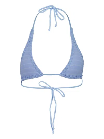 Bondeye Sofie Bikini Top In Blue