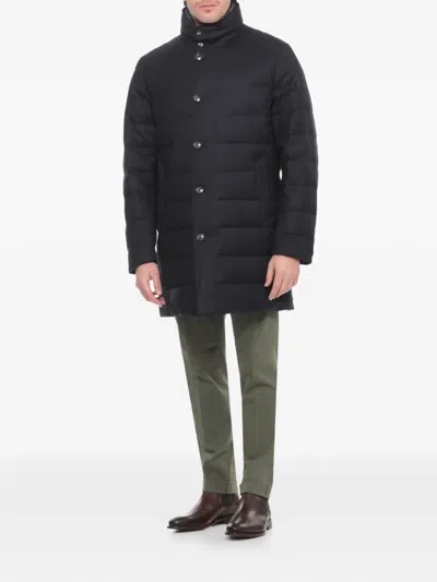 Montecore Wool Padded Jacket In Blue