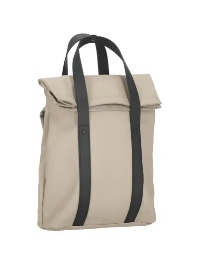 Rains Waterproof Backpack Two Top Handles Design In Neutral
