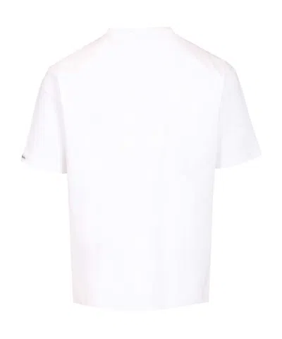 Acne Studios Loose-fit Logo T-shirt In White