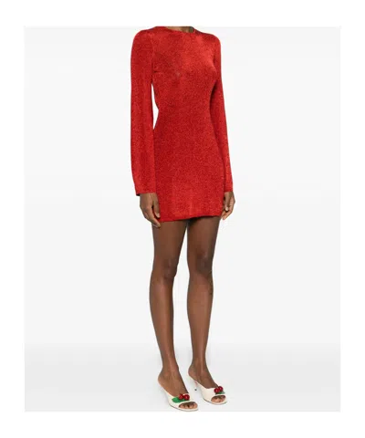 Bash Dress  In Red