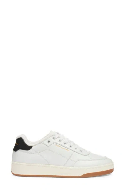Saint Laurent Sl61 Smooth Leather Sneakers In Multi