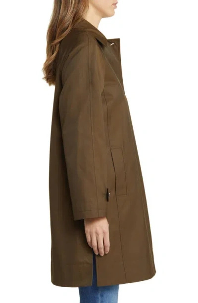 Sam Edelman Mac Single Breasted Coat In Green
