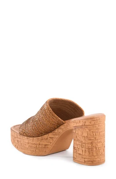 Seychelles Applause Platform Sandal In Brown