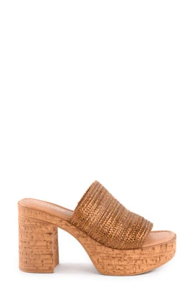 Seychelles Applause Platform Sandal In Brown