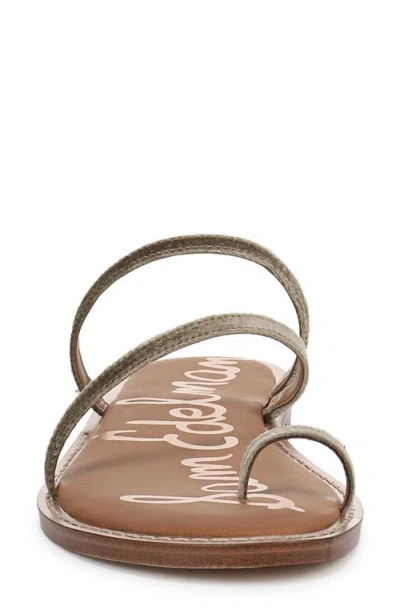 Sam Edelman Harlyn Toe Loop Slide Sandal In Multi