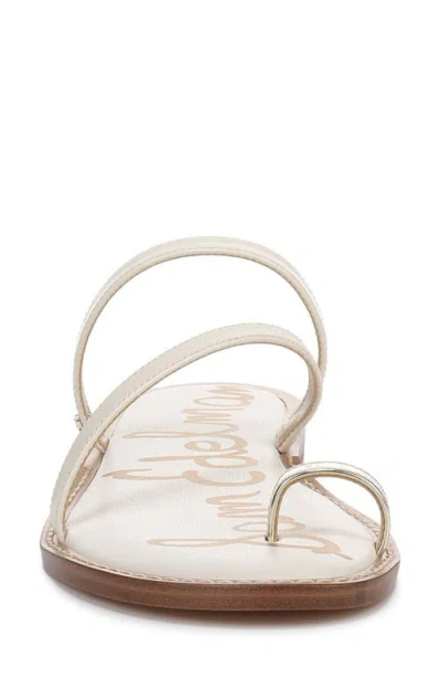 Sam Edelman Harlyn Toe Loop Slide Sandal In Neutral