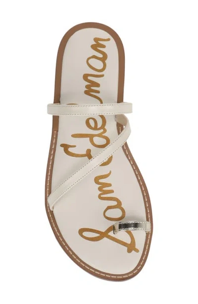 Sam Edelman Harlyn Toe Loop Slide Sandal In Neutral