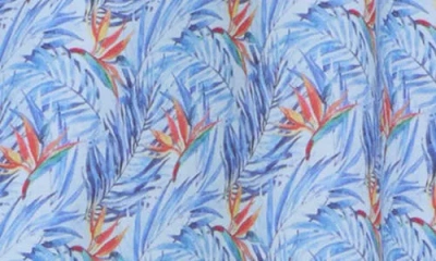 Bugatchi Short Sleeve Button-up Shirt In Blue