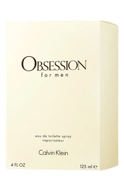 Calvin Klein Obsession Eau De Toilette For Men In Transparent