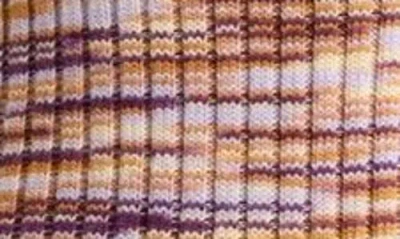 Mother The Street Collar Pulling Strings Wool Blend Sweater In Multi