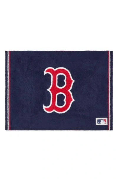 Barefoot Dreams X Mlb Cozychic® Stroller Blanket In Blue