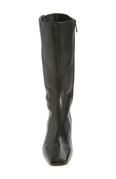 Courrèges Logo-plaque Boots In Black