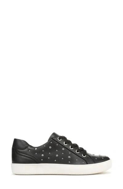 Naturalizer Wide Width Morrison Stud Sneaker In Black