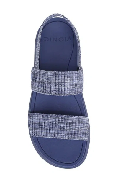 Vionic Sky Wedge Sandal In Animal Print