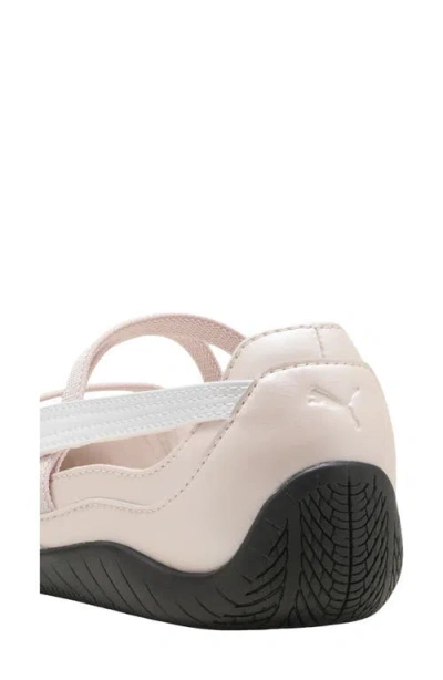 Puma Speedcat Cut-out Ballet Flats In Pink