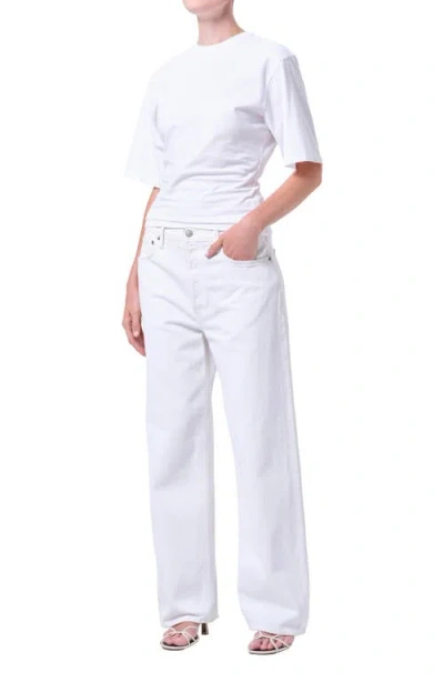 Agolde Storey Drape Tee In Pattern