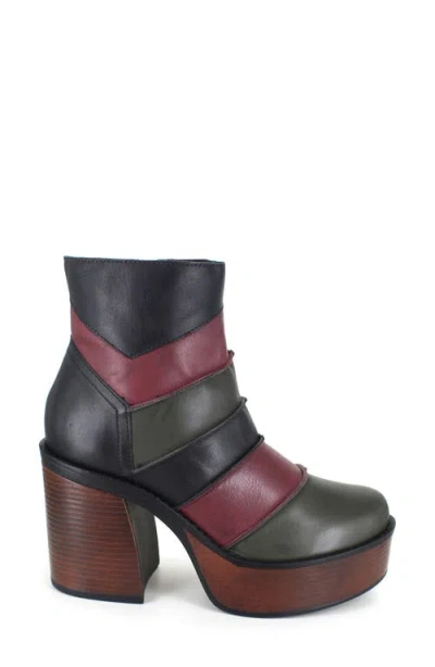 Zigi Noa Platform Bootie In Multi