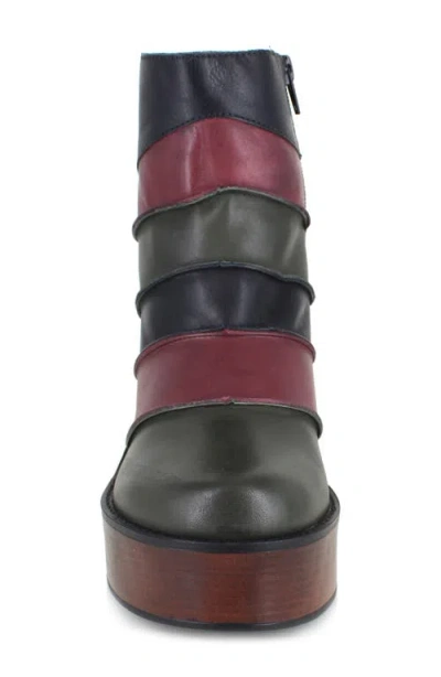 Zigi Noa Platform Bootie In Multi