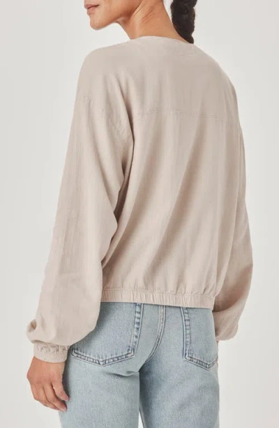 Splendid Clea Bomber Jacket In Neutral