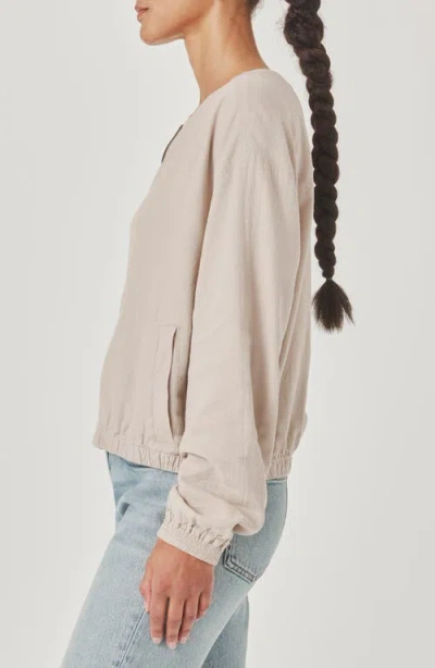 Splendid Clea Bomber Jacket In Neutral