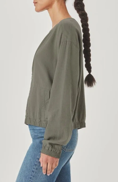 Splendid Clea Bomber Jacket In Green