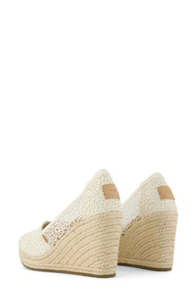 Toms Essential Wedge Sandal In White