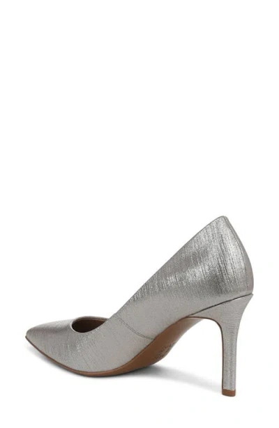 Naturalizer Anna Pointed Toe Pump In Silver