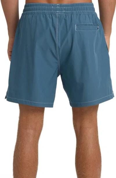 Billabong Lineup Solid Lb Board Shorts In Blue