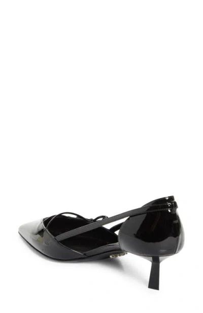 Prada Pointed Toe Pump In Black