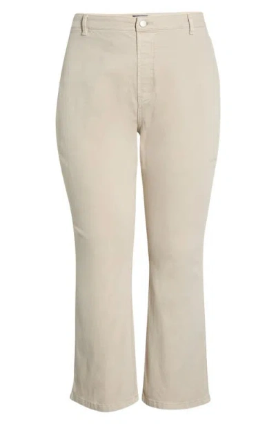 Lyssé Lysse Estelle Pull-on Ankle Flare Jeans In Neutral