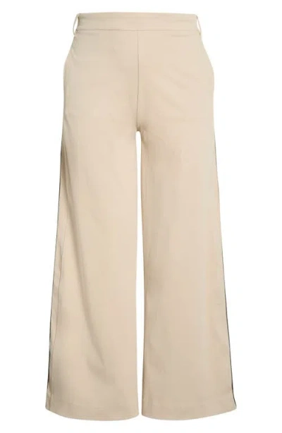 Lyssé Lysse Brinne Side Stripe Pull-on Pants In Neutral