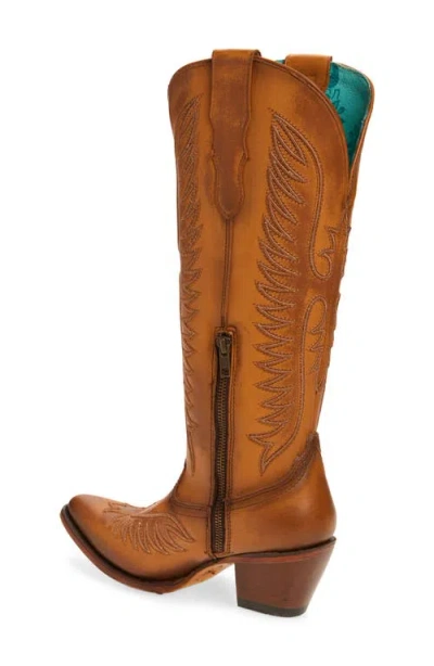 Corral Eagle Embroidered Western Boot In Brown