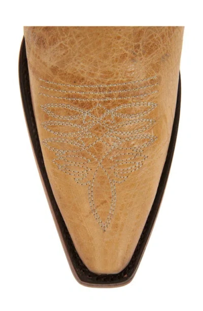 Corral Stud & Overlay Western Boot In Brown