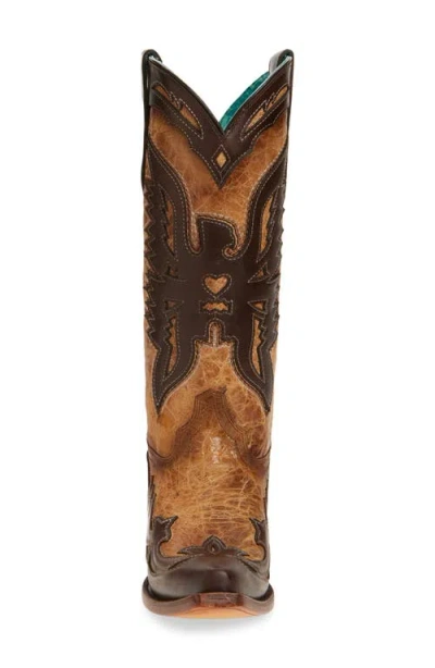 Corral Eagle Overlay Western Boot In Multi