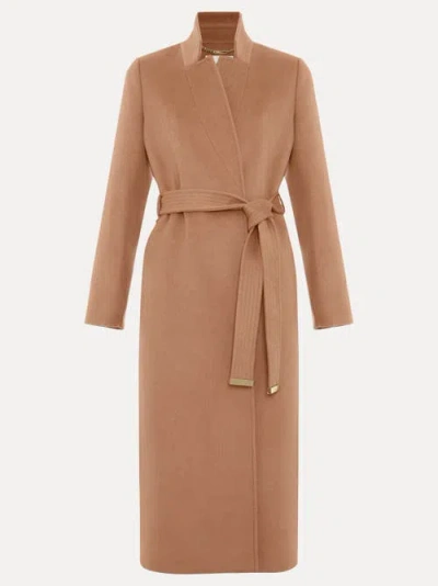 Phase Eight Charlotte Wool Coat In Brown